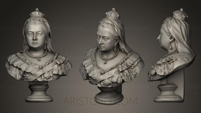 Busts and bas-reliefs of famous people (BUSTC_0511) 3D model for CNC machine